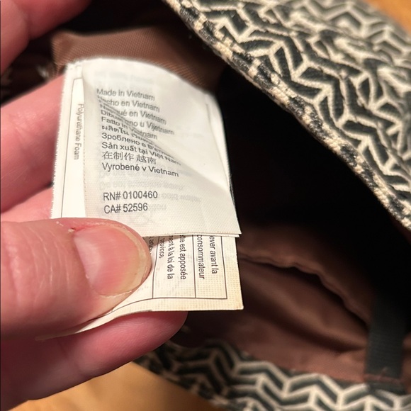 Kavu Black and White Patterned Belt Bag - Picture 8 of 14